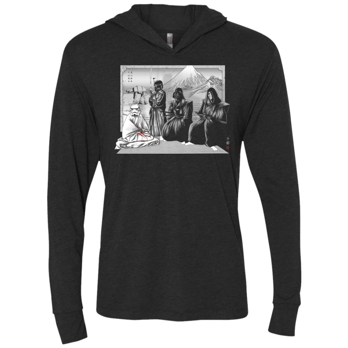 T-Shirts Vintage Black / X-Small You have failed me for the last time Triblend Long Sleeve Hoodie Tee