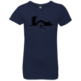 T-Shirts Midnight Navy / YXS You Know Nuthin Girls Premium T-Shirt