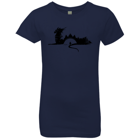 T-Shirts Midnight Navy / YXS You Know Nuthin Girls Premium T-Shirt