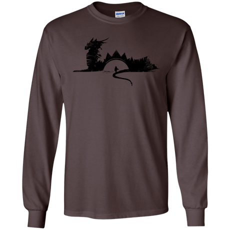 T-Shirts Dark Chocolate / S You Know Nuthin Men's Long Sleeve T-Shirt