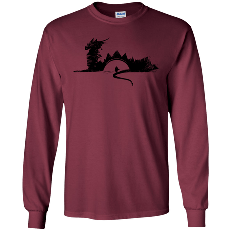 T-Shirts Maroon / S You Know Nuthin Men's Long Sleeve T-Shirt