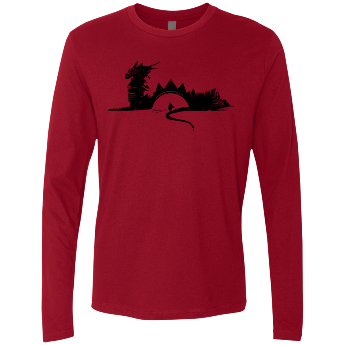 T-Shirts Cardinal / S You Know Nuthin Men's Premium Long Sleeve