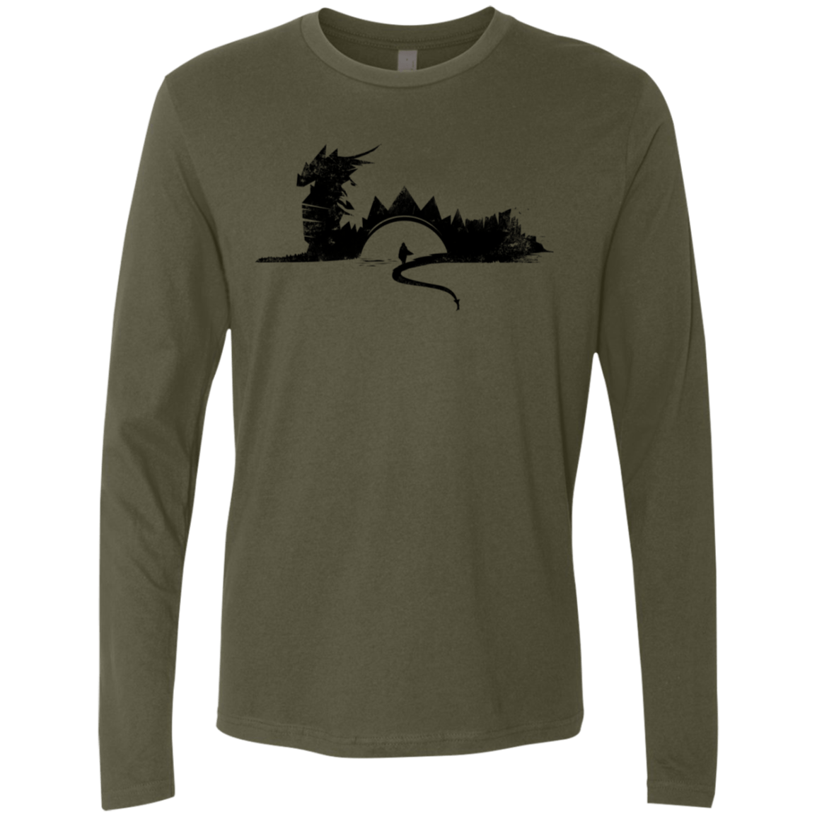 T-Shirts Military Green / S You Know Nuthin Men's Premium Long Sleeve