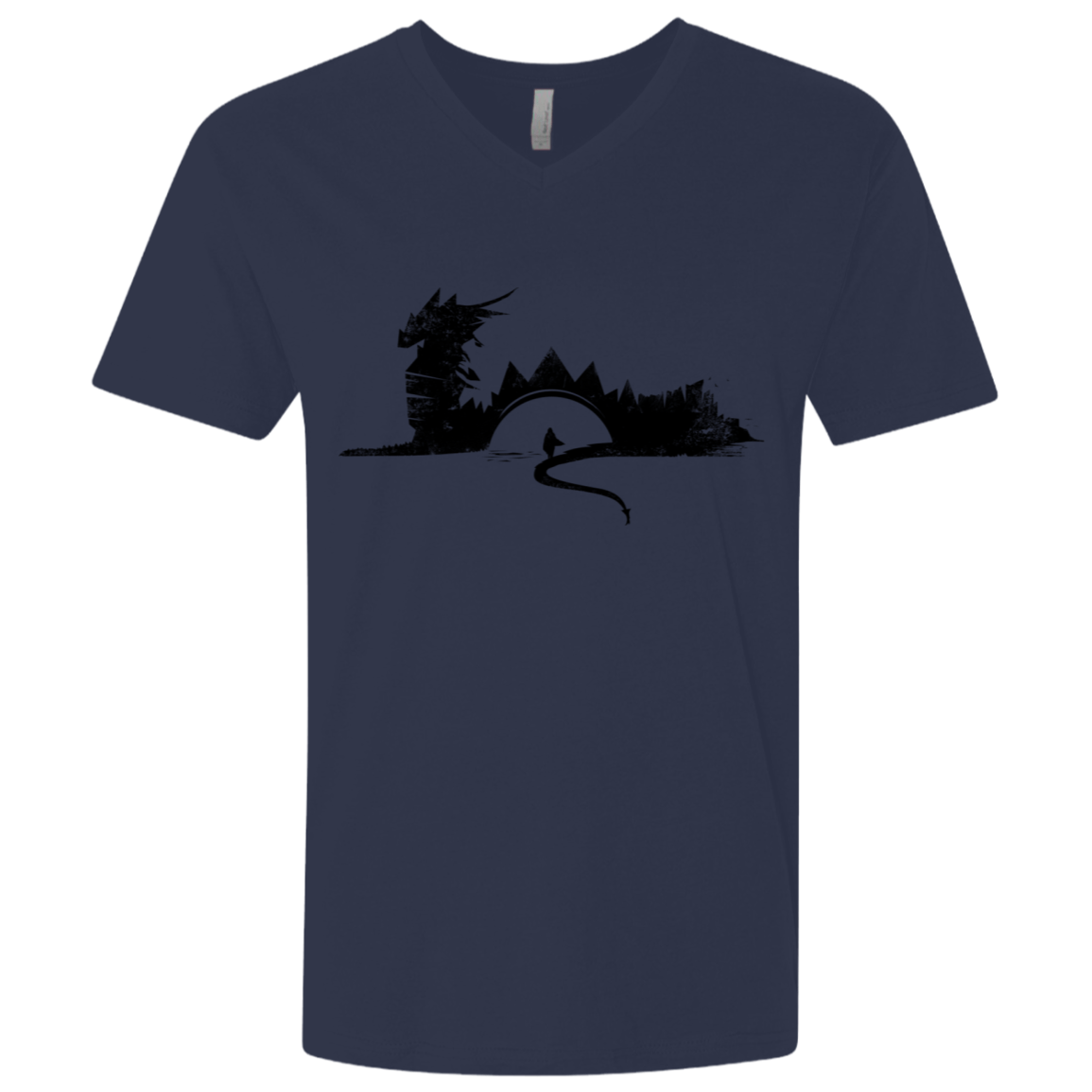 T-Shirts Midnight Navy / X-Small You Know Nuthin Men's Premium V-Neck