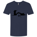 T-Shirts Midnight Navy / X-Small You Know Nuthin Men's Premium V-Neck