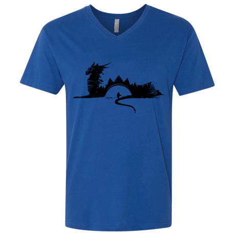 T-Shirts Royal / X-Small You Know Nuthin Men's Premium V-Neck