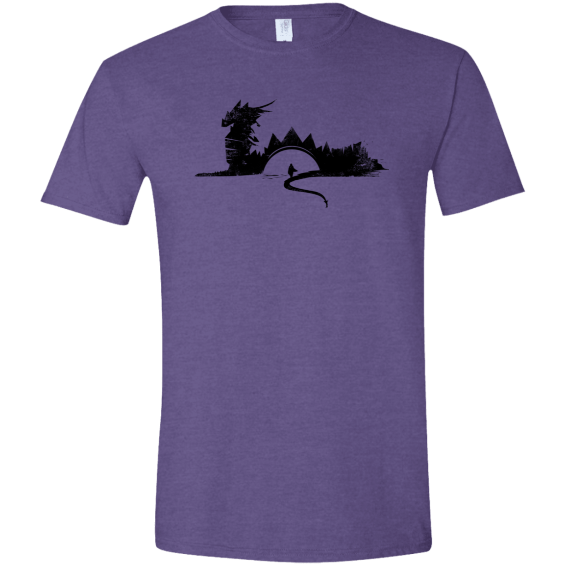 T-Shirts Heather Purple / S You Know Nuthin Men's Semi-Fitted Softstyle