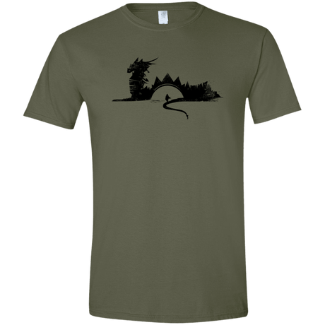 T-Shirts Military Green / S You Know Nuthin Men's Semi-Fitted Softstyle