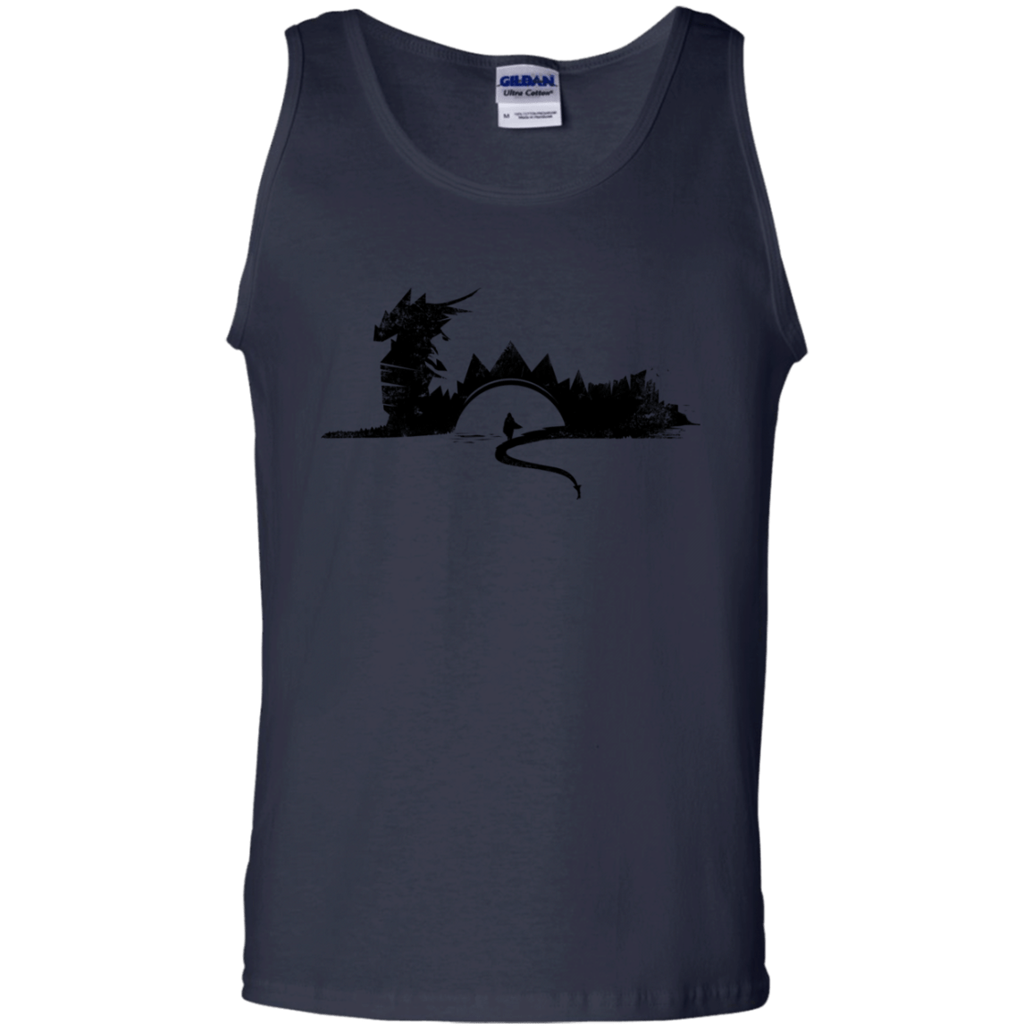 T-Shirts Navy / S You Know Nuthin Men's Tank Top