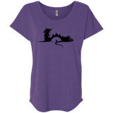 T-Shirts Purple Rush / X-Small You Know Nuthin Triblend Dolman Sleeve