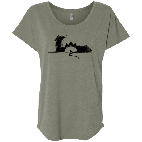 T-Shirts Venetian Grey / X-Small You Know Nuthin Triblend Dolman Sleeve