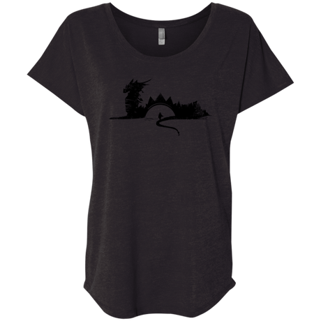 T-Shirts Vintage Black / X-Small You Know Nuthin Triblend Dolman Sleeve