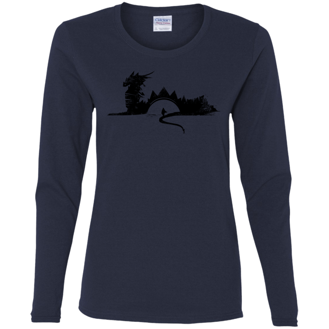 T-Shirts Navy / S You Know Nuthin Women's Long Sleeve T-Shirt