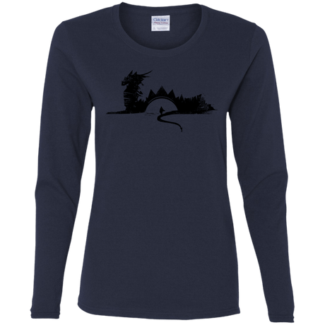 T-Shirts Navy / S You Know Nuthin Women's Long Sleeve T-Shirt