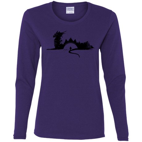 T-Shirts Purple / S You Know Nuthin Women's Long Sleeve T-Shirt