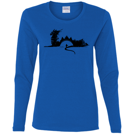 T-Shirts Royal / S You Know Nuthin Women's Long Sleeve T-Shirt