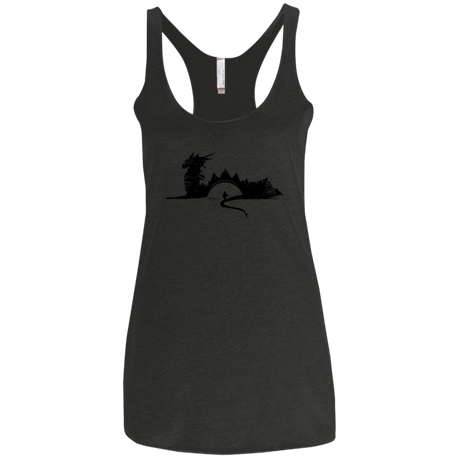 T-Shirts Vintage Black / X-Small You Know Nuthin Women's Triblend Racerback Tank