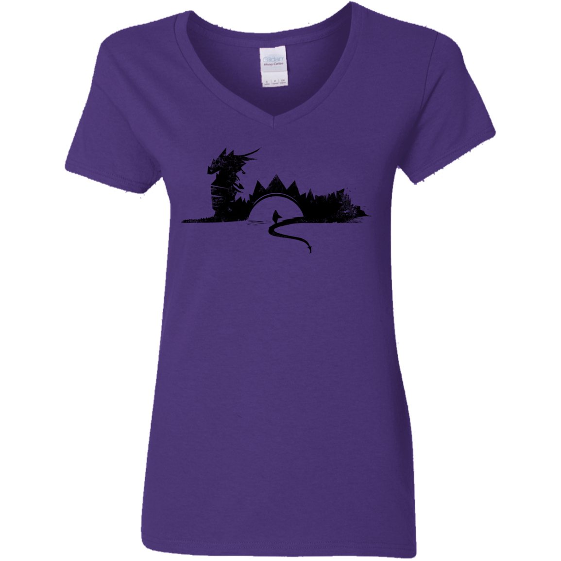 T-Shirts Purple / S You Know Nuthin Women's V-Neck T-Shirt