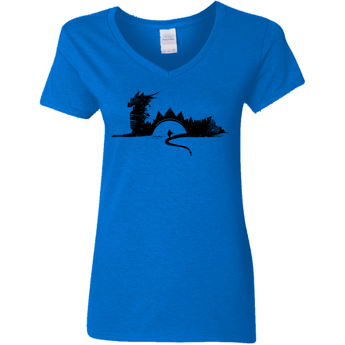 T-Shirts Royal / S You Know Nuthin Women's V-Neck T-Shirt