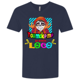 T-Shirts Midnight Navy / X-Small You Make Me Un Poco Loco Men's Premium V-Neck