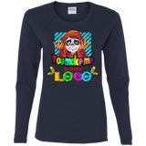 T-Shirts Navy / S You Make Me Un Poco Loco Women's Long Sleeve T-Shirt