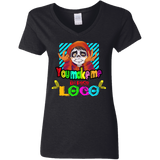 T-Shirts Black / S You Make Me Un Poco Loco Women's V-Neck T-Shirt