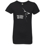 T-Shirts Black / YXS YOU SHALL NOT PASS (2) Girls Premium T-Shirt