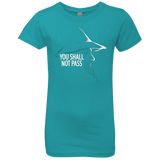 T-Shirts Tahiti Blue / YXS YOU SHALL NOT PASS (2) Girls Premium T-Shirt