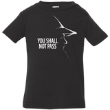 T-Shirts Black / 6 Months YOU SHALL NOT PASS (2) Infant Premium T-Shirt