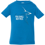 T-Shirts Cobalt / 6 Months YOU SHALL NOT PASS (2) Infant Premium T-Shirt