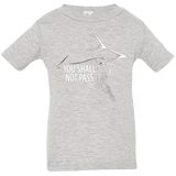 T-Shirts Heather / 6 Months YOU SHALL NOT PASS (2) Infant Premium T-Shirt