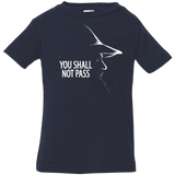 T-Shirts Navy / 6 Months YOU SHALL NOT PASS (2) Infant Premium T-Shirt