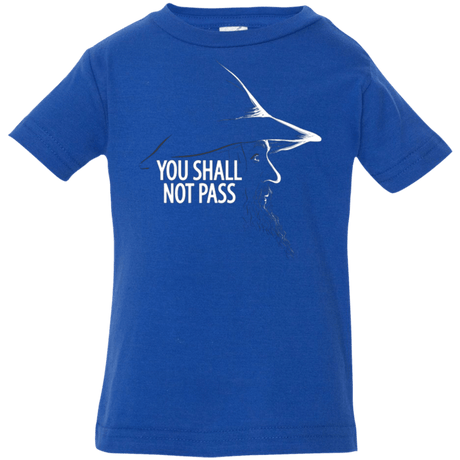 T-Shirts Royal / 6 Months YOU SHALL NOT PASS (2) Infant Premium T-Shirt