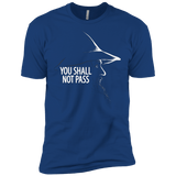 T-Shirts Royal / X-Small YOU SHALL NOT PASS (2) Men's Premium T-Shirt