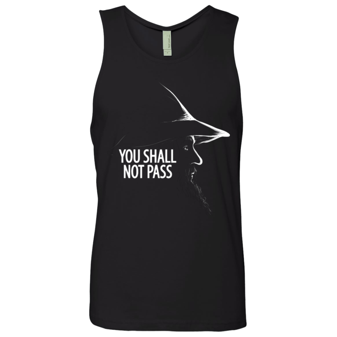 T-Shirts Black / Small YOU SHALL NOT PASS (2) Men's Premium Tank Top