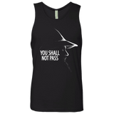 T-Shirts Black / Small YOU SHALL NOT PASS (2) Men's Premium Tank Top