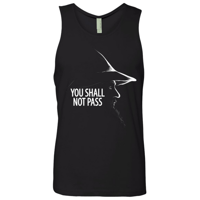 T-Shirts Black / Small YOU SHALL NOT PASS (2) Men's Premium Tank Top