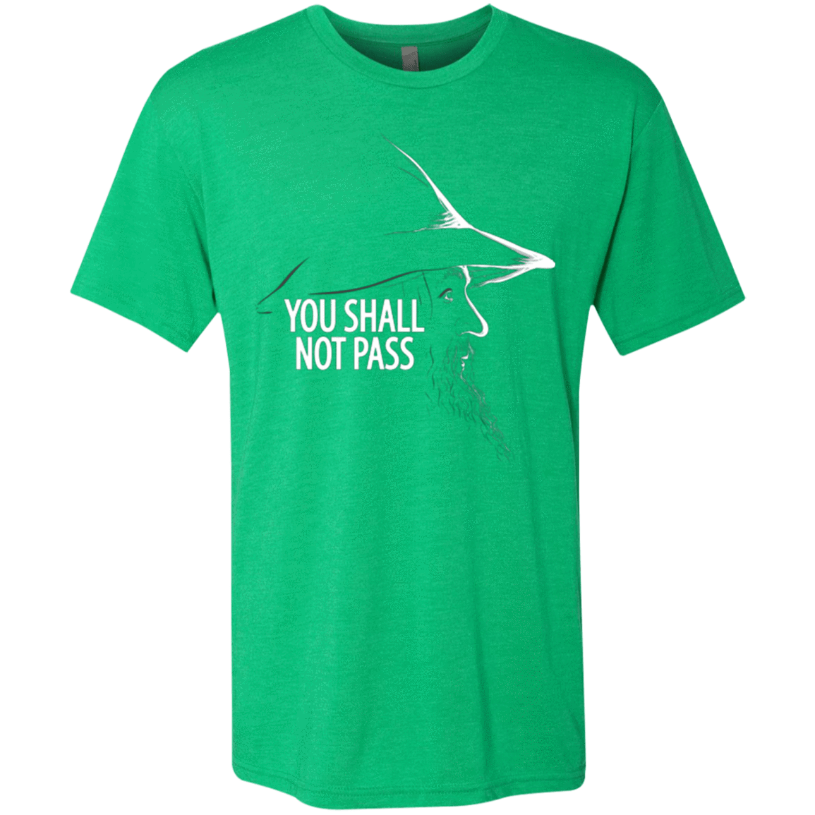 T-Shirts Envy / Small YOU SHALL NOT PASS (2) Men's Triblend T-Shirt