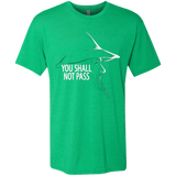 T-Shirts Envy / Small YOU SHALL NOT PASS (2) Men's Triblend T-Shirt