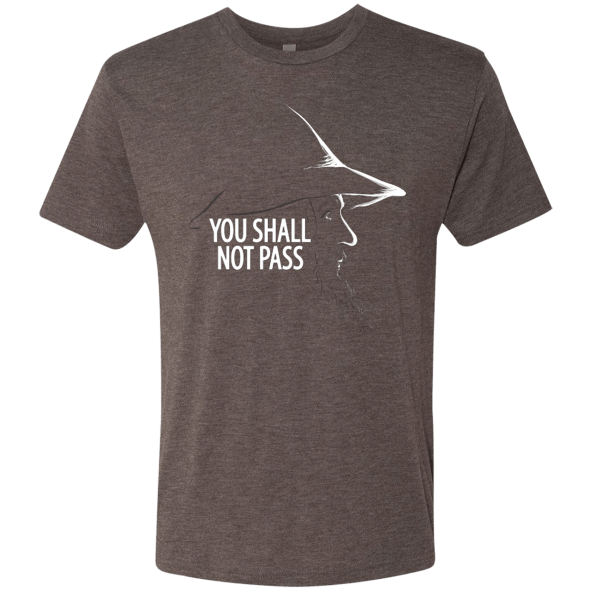 T-Shirts Macchiato / Small YOU SHALL NOT PASS (2) Men's Triblend T-Shirt