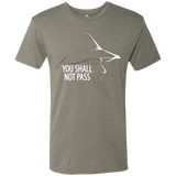 T-Shirts Venetian Grey / Small YOU SHALL NOT PASS (2) Men's Triblend T-Shirt