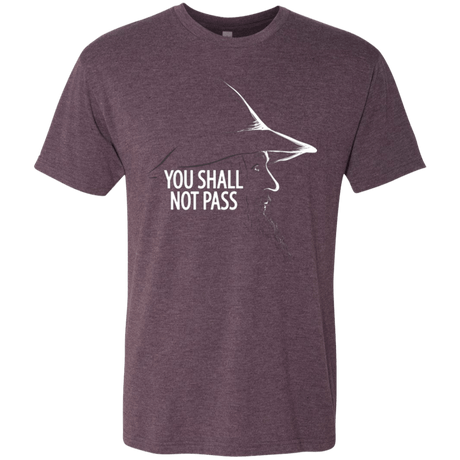 T-Shirts Vintage Purple / Small YOU SHALL NOT PASS (2) Men's Triblend T-Shirt