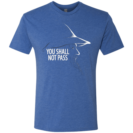 T-Shirts Vintage Royal / Small YOU SHALL NOT PASS (2) Men's Triblend T-Shirt