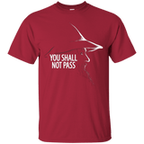 T-Shirts Cardinal / Small YOU SHALL NOT PASS (2) T-Shirt