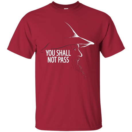 T-Shirts Cardinal / Small YOU SHALL NOT PASS (2) T-Shirt