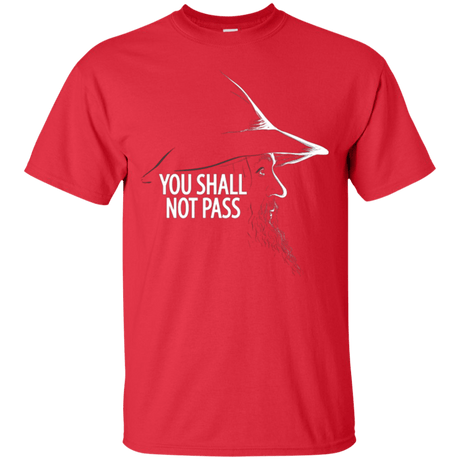T-Shirts Red / Small YOU SHALL NOT PASS (2) T-Shirt