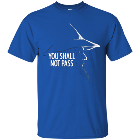 T-Shirts Royal / Small YOU SHALL NOT PASS (2) T-Shirt
