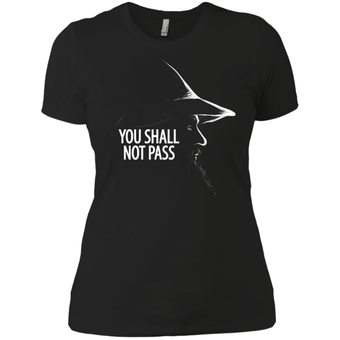 T-Shirts Black / X-Small YOU SHALL NOT PASS (2) Women's Premium T-Shirt