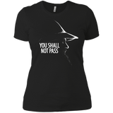 T-Shirts Black / X-Small YOU SHALL NOT PASS (2) Women's Premium T-Shirt