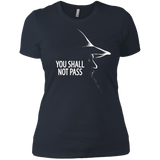 T-Shirts Indigo / X-Small YOU SHALL NOT PASS (2) Women's Premium T-Shirt